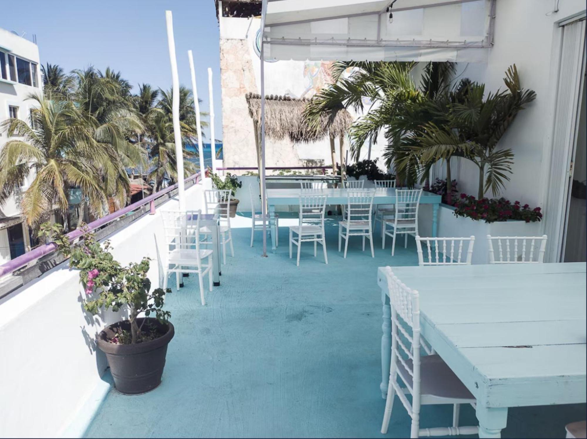 Hostal Del Mar Playa del Carmen Exterior foto